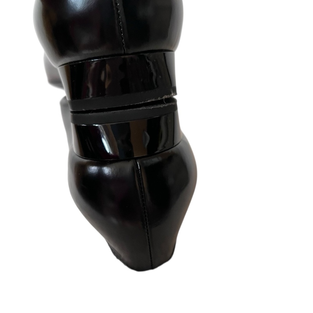 Salvatore Ferragamo Black Patent Leather Shoes size 9.5B - Picture 15 of 16